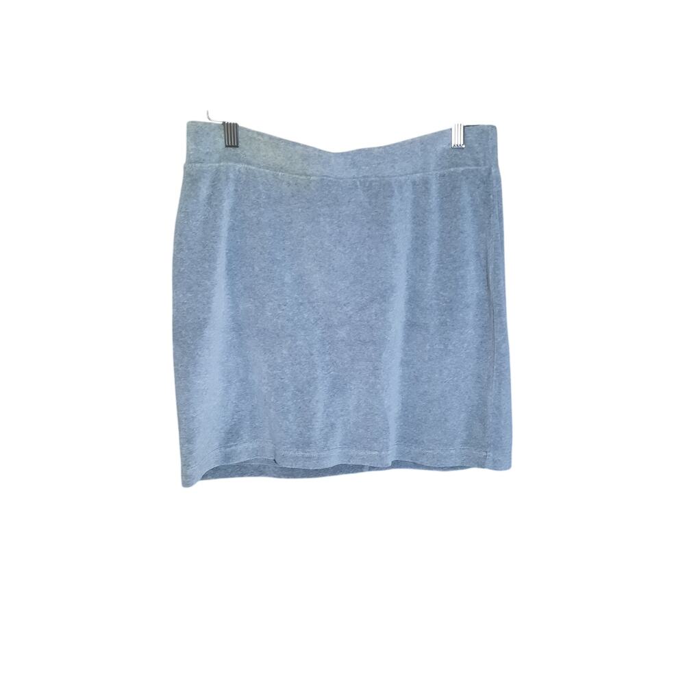 Pure Jill Womens Pull-On Terry Cloth Mini Skirt Size Small